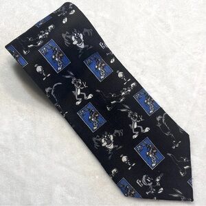 Looney Tunes Neck Tie Cartoon Characters Warner Bros. Stamp Collection 1997